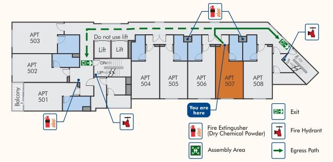 Emergency Exit Floor Plan
